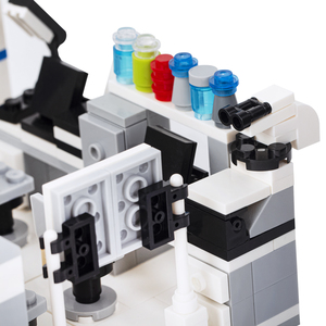 Set di Blocchi da Costruzione per Bambini <span class=keywords><strong>Serie</strong></span> Città con Decorazioni di Farmacia e Ospedale, Accessori per Giocattoli all'Ingrosso - Product Image 5