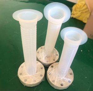 أنبوب تفلون متموج عالي الحرارة أو مع غلاف من الفولاذ المقاوم للصدأ مرن وذو شفة - Product Image 3