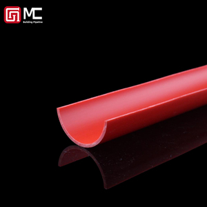 ท่อระบายน้ำ PVC ครึ่งวงกลมคุณภาพสูงจากโรงงานโดยตรง ขายส่งสำหรับงานหนัก เหมาะสำหรับสนามเด็กเล่นในโรงเรียนอนุบาลและโครงการระบายน้ำภายนอกอาคาร - Product Image 4