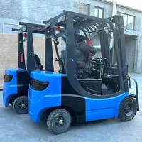Nouveau chariot élévateur électrique autonome certifié CE de 1,5T, 2T, 3T, livraison gratuite, vente chaude, faible coût