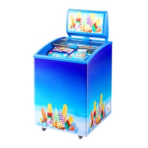 Large Capacity Mini Refrigerator with Deep <b>Freezer</b> Ice Storage Ice Cream Maker - Product Image 3