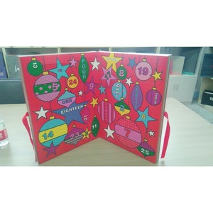 Custom Advent Calendar <b>Empty</b> Luxury Cardboard Paper <b>Box</b> <b>Gift</b> Beauty Packaging Countdown Christmas Advent Calendar <b>Box</b> - Product Image 6