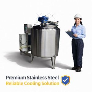 Customizedin Sizes Stainless Steel Aseptic Milk Receiving Storage <b>Cooling</b> Tanks for Milk Transport - Product Image 1