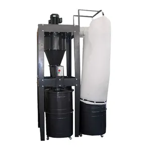 Top efficiency 5000W cyclone dust collector portable horizontal bag dust collector cotton fabric vacuumm cleaner for sale