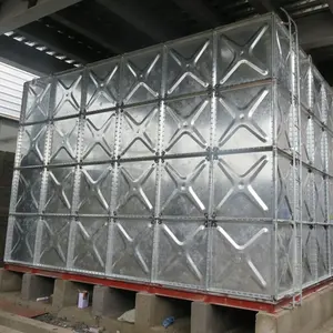 assembled galvanized steel water tank suppliers of corrugated water tanks galvanized