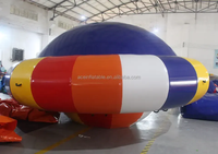 Équipement de jeu aquatique jeu de sport nautique gonflable volant gonflable fou ovni gonflable Disco bateau filature tube remorquable