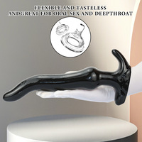 Plug anal incurvé extra-large, conception ultra-longue pour insertion anale, outil de masturbation pour hommes et femmes, usage prolongé