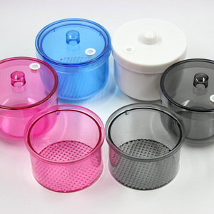 ColorFul dental disinfezione box fresa/dental lab di alluminio bur holder con stampa di marchio - Product Image 3