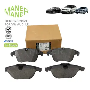 MANER Auto Brake Systems C2C39929 C2C42014 manufacture well made brake pad for jaguar xf xj x350 xk