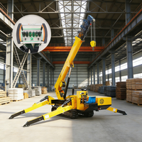 Grue araignée à commande de charge précise de 5 tonnes pour l'entretien des éoliennes en hauteur