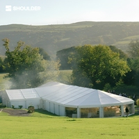 Tente d'événement polyvalente à structure en aluminium pour mariage, extérieur, exposition, fête, tente APS robuste pour 500 à 1000 personnes, tentes de réception