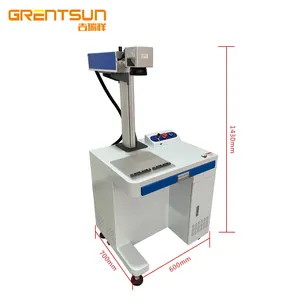Factory sale laser engraving machine 30w/50w DAVI Raycus stone 3d laser engraving machine mopa JPT color for metal
