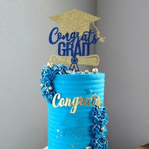 ท็อปเปอร์เค้กอะคริลิค รูปเทพธิดา สำหรับตกแต่งเค้กงานรับปริญญา ดีไซน์น้ำผึ้งและความหวาน - Product Image 5