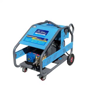 Nouvelle nettoyeuse haute pression électrique industrielle à eau froide <span class=keywords><strong>de</strong></span> 22 kW 500 bars avec débit <span class=keywords><strong>de</strong></span> 5,81 gpm pour l'élimination <span class=keywords><strong>de</strong></span> la rouille et le détartrage - Product Image 2