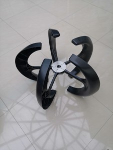 เครื่องกำเนิดไฟฟ้าพลังงานลมบนหลังคาแบบประหยัดพลังงาน NE-RV 400w 12V/24V เครื่องกำเนิดไฟฟ้าพลังงานลมแบบทำเองพร้อมข้อเสนอสุดพิเศษ RV-400 เครื่องกำเนิดไฟฟ้าพลังงานลมแบบแกนตั้ง R - Product Image 1