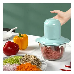 Best Home Mini Electrical Automatic Meat Mixer Grinders Machine Food Vegetable Meat Bowl Chopper