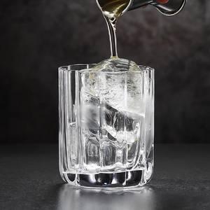 Verre à cocktail transparent écologique à rayures pour <span class=keywords><strong>Mojito</strong></span>, Gin Tonic, Whisky, Jus, <span class=keywords><strong>Café</strong></span> – Idéal pour bars et restaurants - Product Image 3