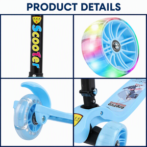 Scooter enfants jouets 1-12 <span class=keywords><strong>ans</strong></span> garçons et filles débutants Scooter enfants bébé voiture glissante avec un pied - Product Image 4