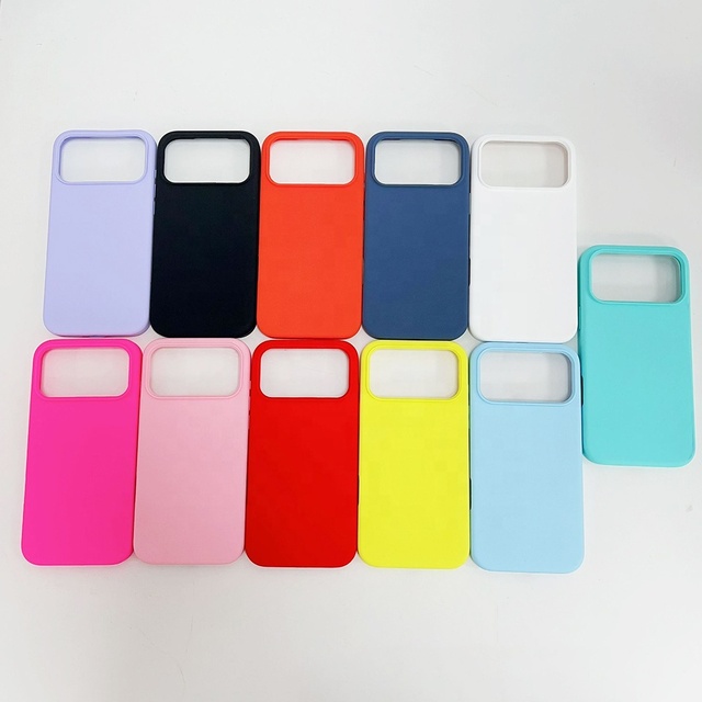 Liquid Silicone Case for iPhone 17 16 15 14 13 11 12 Pro Max Mini Silicone Cover for iPhone 7 8 Plus XS XR X SE Phone Cases
