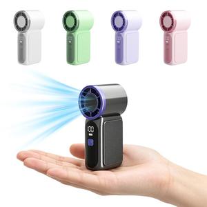 พัดลมมือถือขนาดเล็ก 0728 สำหรับเด็ก พร้อมไฟ LED เหมาะสำหรับรถเข็นเด็ก เดินเล่นกลางแจ้ง ปิกนิก ป้องกันความร้อน - Product Image 3