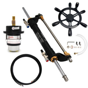 Kit de direction hydraulique 90HP pour bateau, système de gouvernail marin avec un ensemble complet d'accessoires - Product Image 2