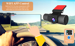 <span class=keywords><strong>3</strong></span> cámara accesoria del coche de WIFI Black Box 1080P G-sensor AHD del coche de la leva de la rociada de la cámara del coche DVR - Product Image 3