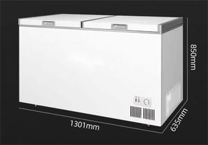 Congelatori a cassone frigo a doppia porta <span class=keywords><strong>orizzontale</strong></span> aperto per gelato e carne - Product Image 6