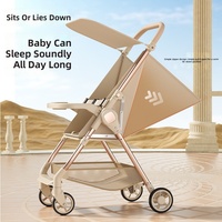 Poussette pliable de voyage compacte et légère pour bébé