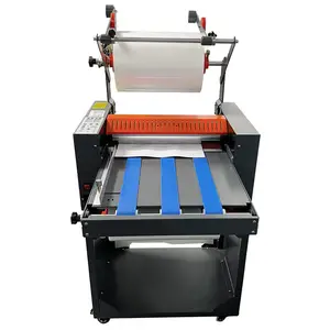 DB-390L Automatic hot and cold paper Laminator machine Variable Speed and Temperature Controls Anti-curl technology