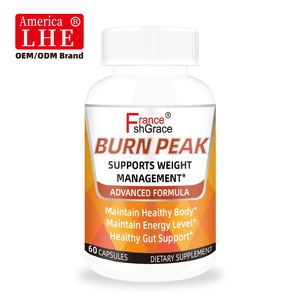 Wholesale Burn Peak Supplement Manufacturer Green <b>Tea</b> and <b>Apple</b> Cider Vinegar for Weight Management 60 Burn Peak Capsules - Product Image 1