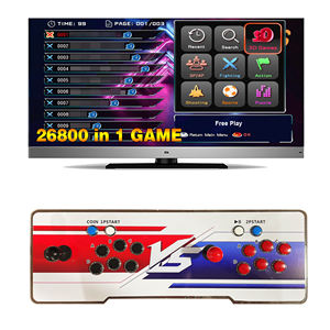 Consola de Juegos <span class=keywords><strong>Arcade</strong></span> Portátil G-004 <span class=keywords><strong>Pandora</strong></span> de 14 Pulgadas con Joystick, 26800 Juegos, Pantalla LCD, Batería Recargable, Retro - Product Image 3