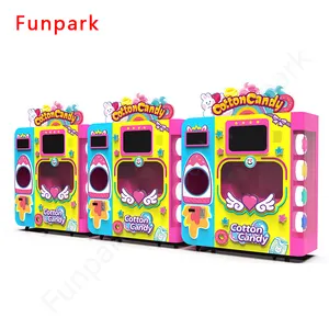 Semi Automatic Commercial Cotton Candy Machine With Sugar Dispenser