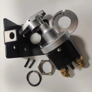 Interrupteur maître de batterie 12V/24V, 2 pièces, déconnecteur, appareil robuste, avec plaque de verrouillage - Product Image 3