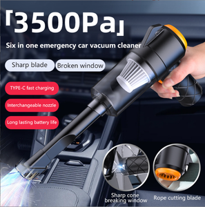 Aspirateur à main sans fil super puissant à grande aspiration pour <span class=keywords><strong>voiture</strong></span> et souffleur de poussière à charge automatique alimenté par <span class=keywords><strong>batterie</strong></span> - Product Image 4