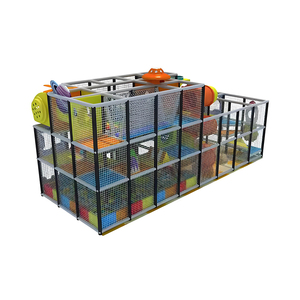 Equipo de Juegos Interior Comercial de Múltiples Niveles, Área de Juegos Suave Personalizada con Toboganes y Piscina de Pelotas para Entretenimiento Familiar - Product Image 4