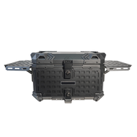 Ensembles de Coffres TOP Moto 36L avec Plaque Pliante, Adaptés pour GS ADV1200/1250, Sacoche de Selle Robuste et Durable
