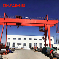 Grue portique à double poutre légère ZEHUA, homologuée CE ISO MG, à faible poids, portance A5, capacité 5t-80t, portée personnalisée pour entrepôt, directement de l'usine