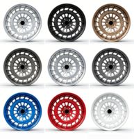 Rines de Aluminio Forjado de 17 Pulgadas, 2 Piezas, Personalizados, Nuevos, para Vehículos, con Opciones de ET de 20mm/25mm