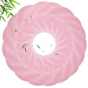 Hot sale reusable makeup pad bamboo make up remover pads - Product Image 4