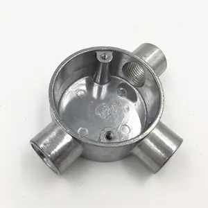 Electrical 3 Way Tee Type Round Junction Box