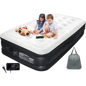 Cama de colchón de aire autoinflable plegable para acampar de doble tamaño con bomba incorporada - Product Image 5