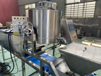 Ligne de production de bonbons sur mesure à haute capacité : une machine entièrement automatisée pour la fabrication de bonbons gélifiés et de chocolat, conçue pour les petites entreprises
