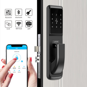 Điều khiển từ xa App khóa tự động mở và đóng thông minh khóa A6 Wechat vân tay mở ZigBee Wifi - Product Image 2