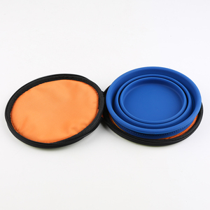 Bolsa de Viaje para Perro con Tazón Individual de 760 ml, de Silicona Sólida, Impermeable, Plegable, para Comida y Bebida - Product Image 1