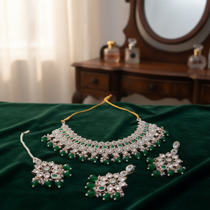 Rose Gold Plated Fine Jewelry <b>Sets</b> with Austrian Stone and <b>Beads</b> 10573872 Necklace <b>Set</b> - Product Image 3