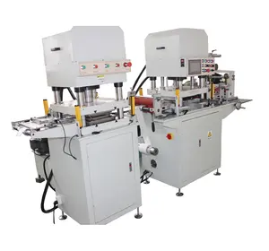 Aluminum label embossing impressing and die cutting machine ( die cutter)