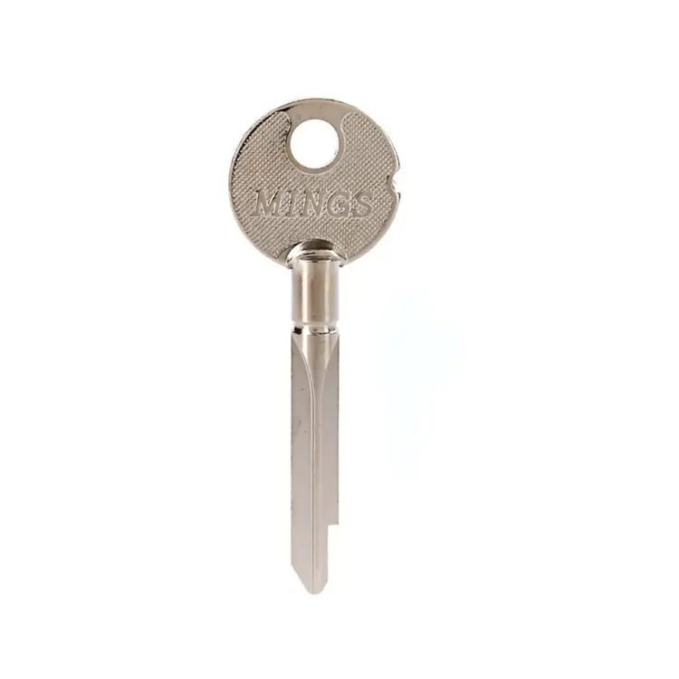 Cerradura de habitación personalizada, llave en blanco de alta calidad, adecuada para cerradura de puerta de habitación, venta al por mayor de fábrica