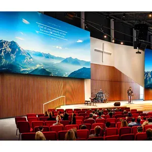 Church Activity events P2.6 P2.97 P3.91 indoor outdoor display Waterproof HD background movie picture led video wall screen