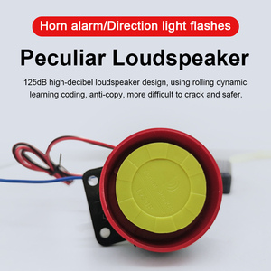 Bebas sensitivitas dapat diatur sirene sepeda motor pintar sistem <span class=keywords><strong>Alarm</strong></span> mobil Aksesori sepeda motor dengan pengendali jarak jauh - Product Image 4