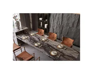 אירופאי בסגנון איטלקי מסונטר שולחן אבן sintered אבן אבן sintered